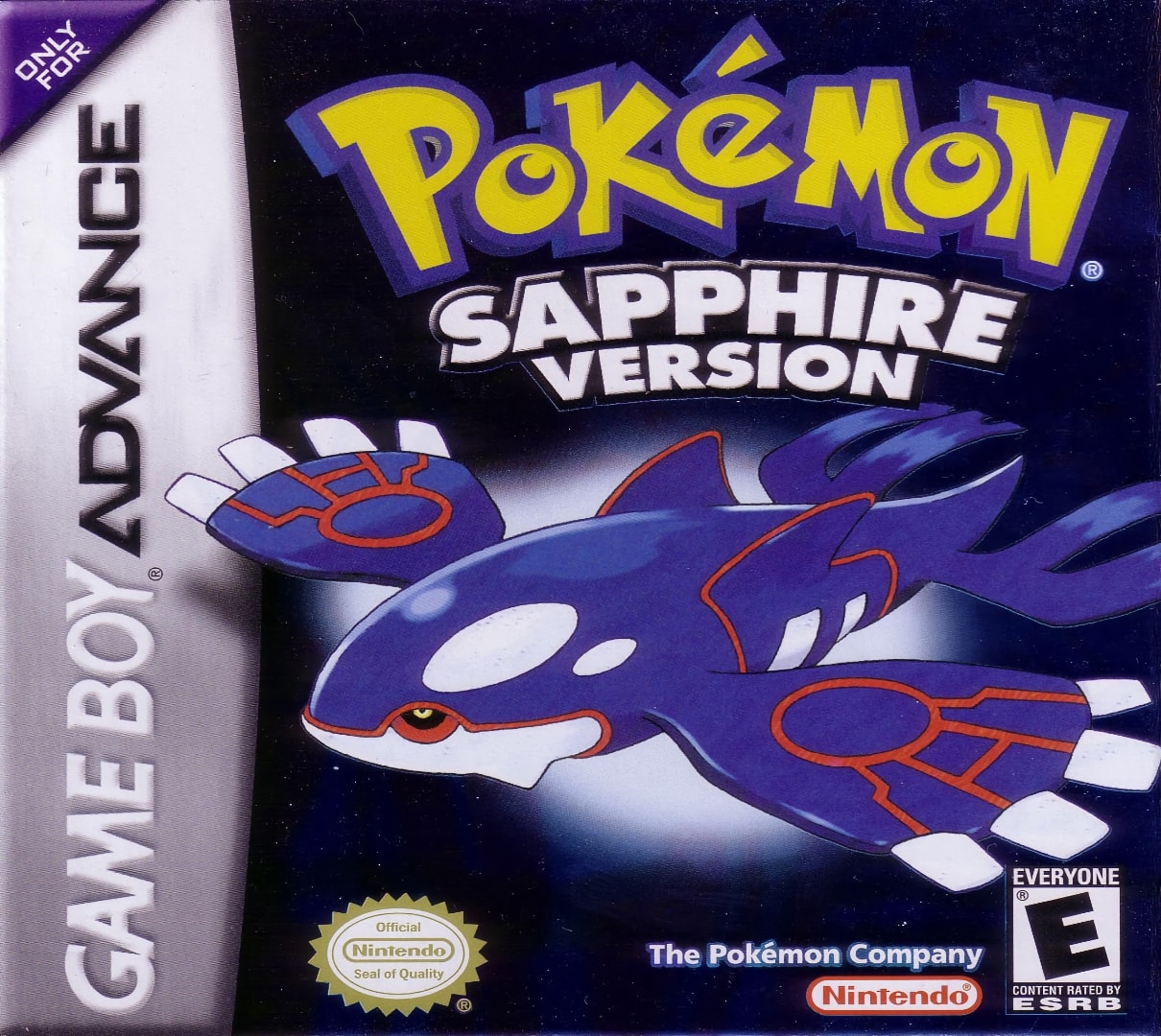 Pokémon Sapphire Version box art